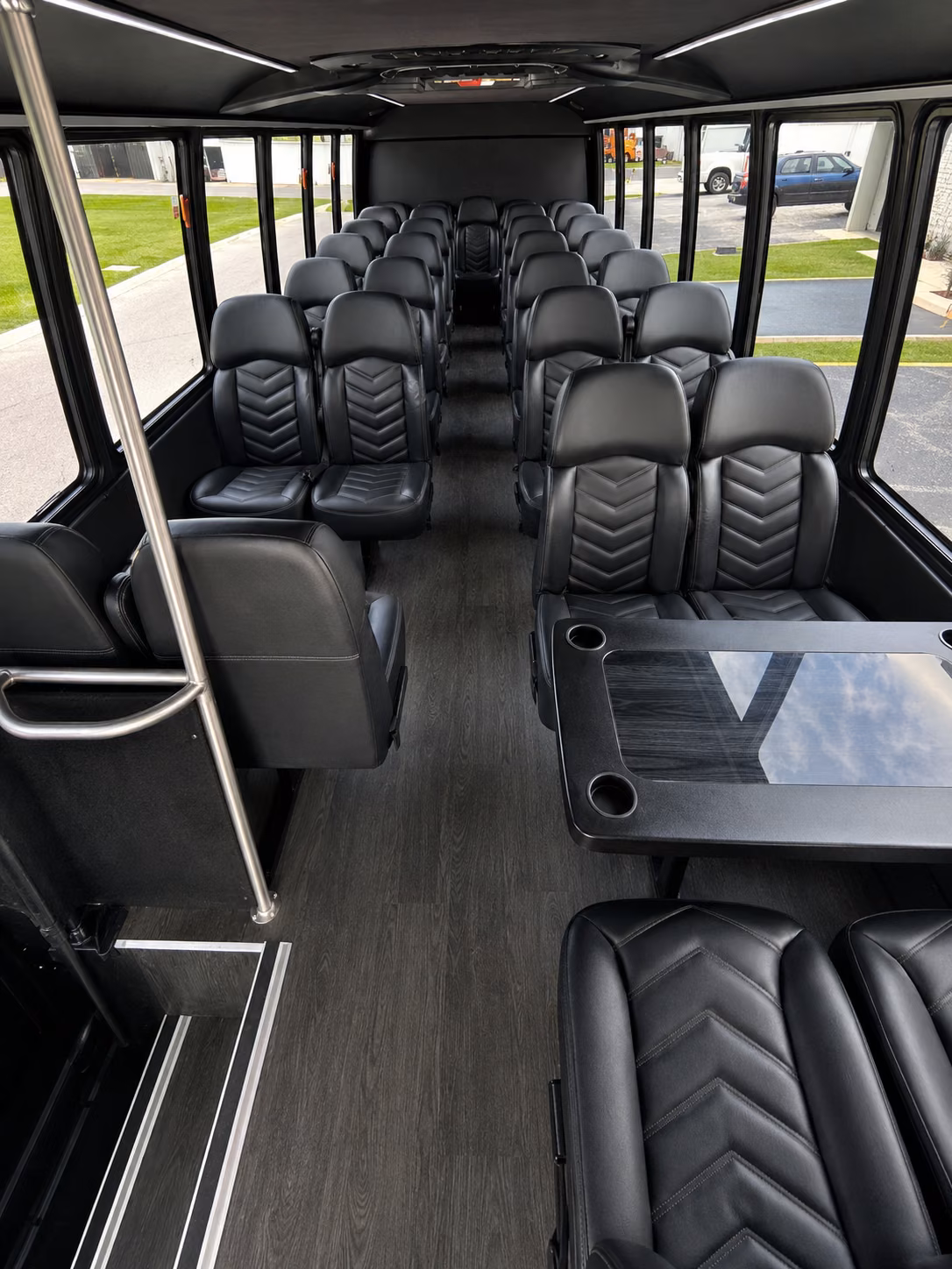 south fulton school event transportation onboard seating